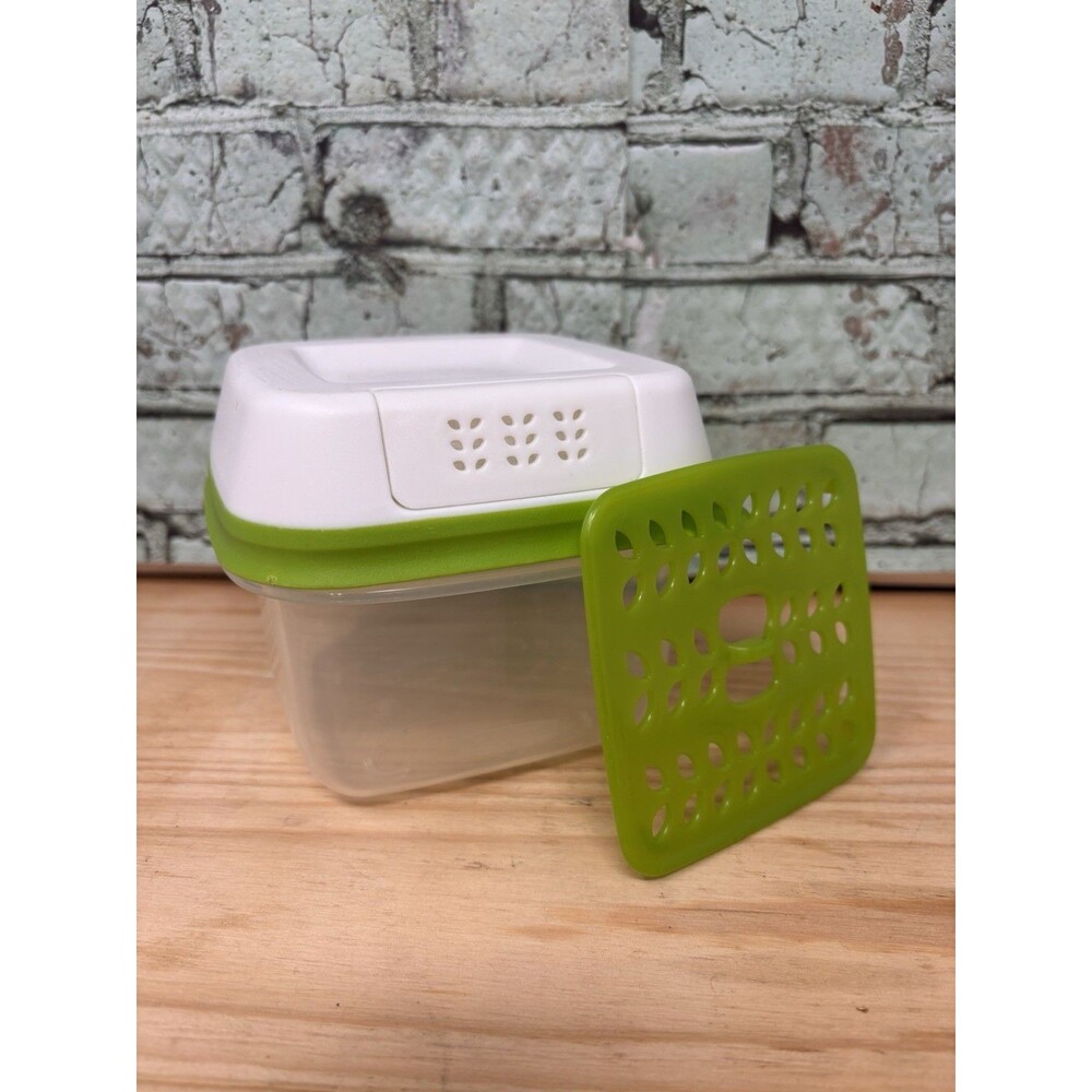 Rubbermaid FreshWorks FreshVent 2.5 Cup 591ml Food Storage Container With Insert